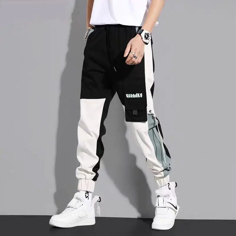 Top Trends: Hip Hop Cargo Pants Men Streetwear Cotton Joggers Fashion Sweatpants Male Casual Harem Trousers Summer Harajuku Pants Men Women Shoppable Styles - Image 5