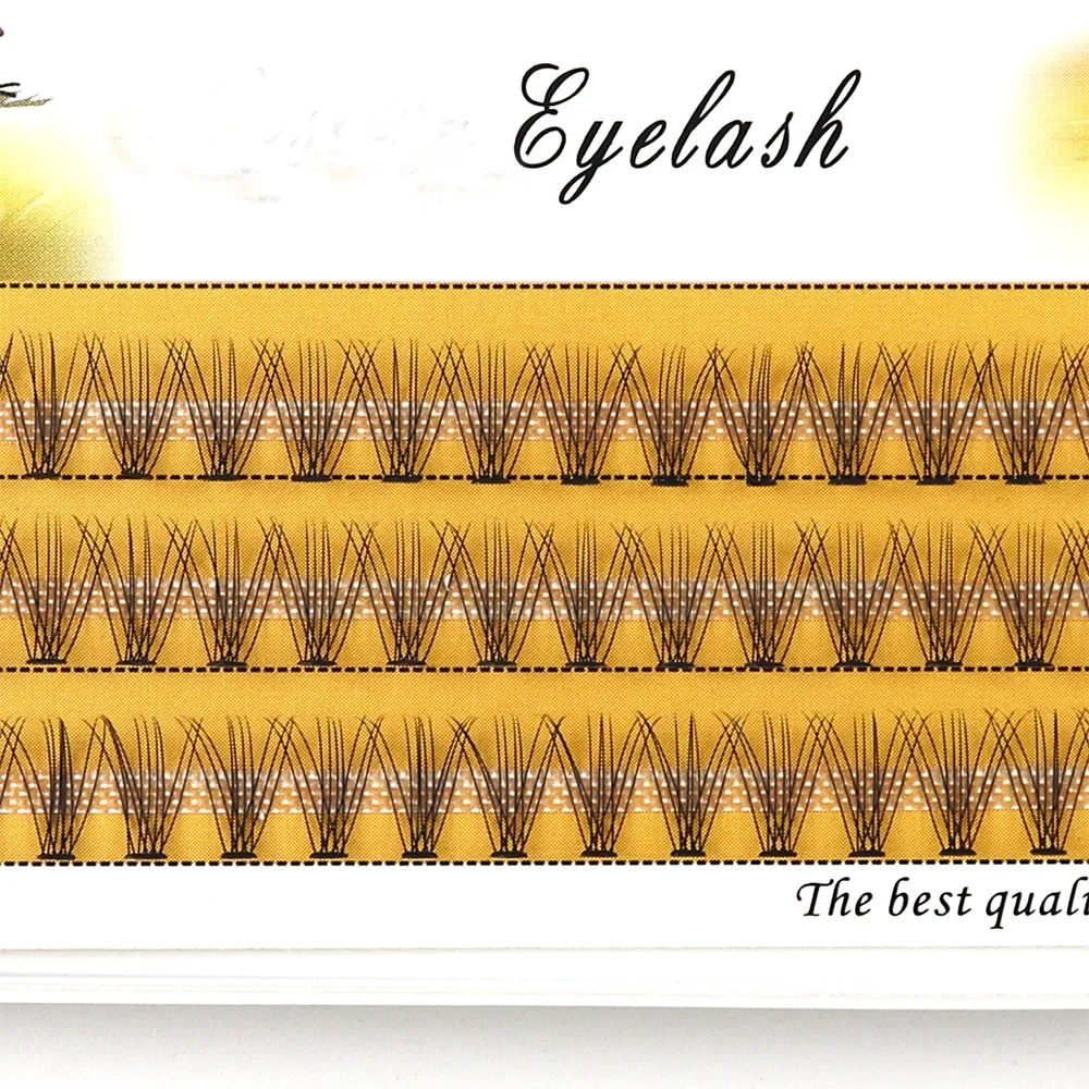 Top Trends: 1 Box / 60 Bunches Mink Eyelashes Natural 3D Russian Individual Eyelash Extension 10D Eyelash Cluster Makeup Tool Lashes Wholesale Shoppable Styles - Image 3