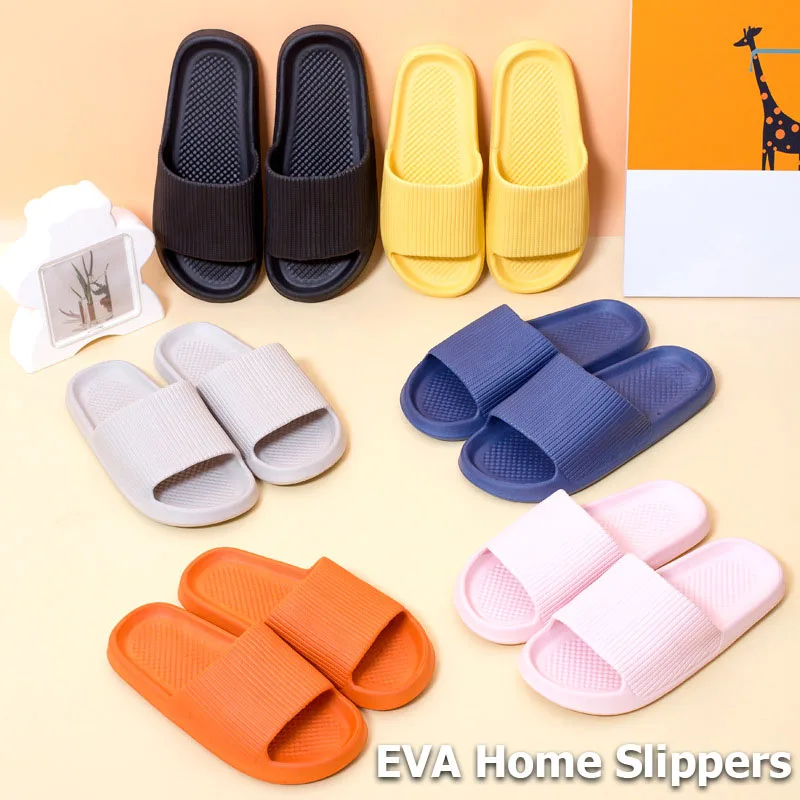 Top Trends: Men&#039;s Women&#039;s Slippers Fashio Light EVA Soft Sole Home Bathroom Anti-Slip Slipper Casual Indoor Slipper Beach Sandal Flip-Flops Shoppable Styles