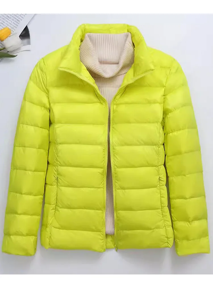 Top Trends: Women Winter Coat 2023 New Ultralight Duck Down Jackets Portable Female Puffer Parkas Windproof Feather Coat For Women Outerwear Shoppable Styles