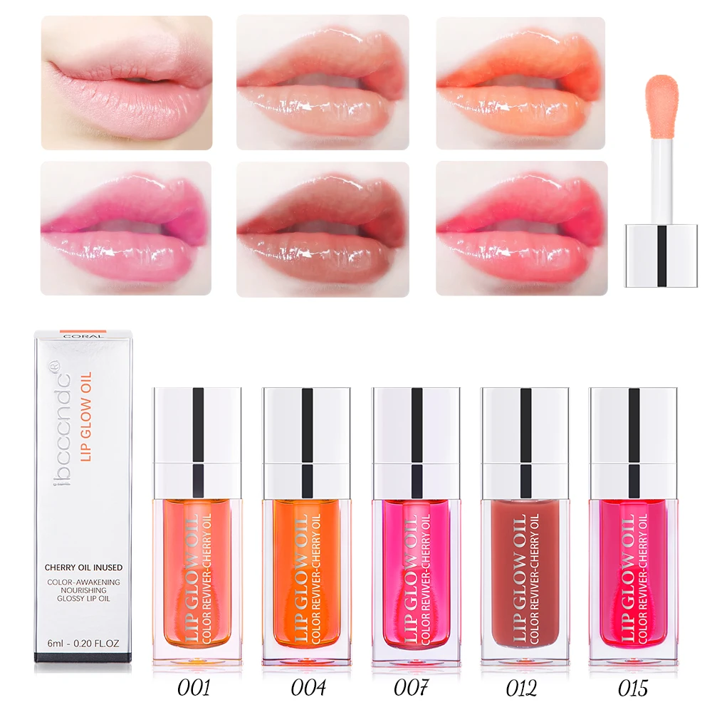 Top Trends: Crystal Jelly Moisturizing Lip Oil Plumping Lip Gloss Makeup Sexy Plump Lip Glow Oil Tinted Lip Plumper 6ml 1 Piece Shoppable Styles