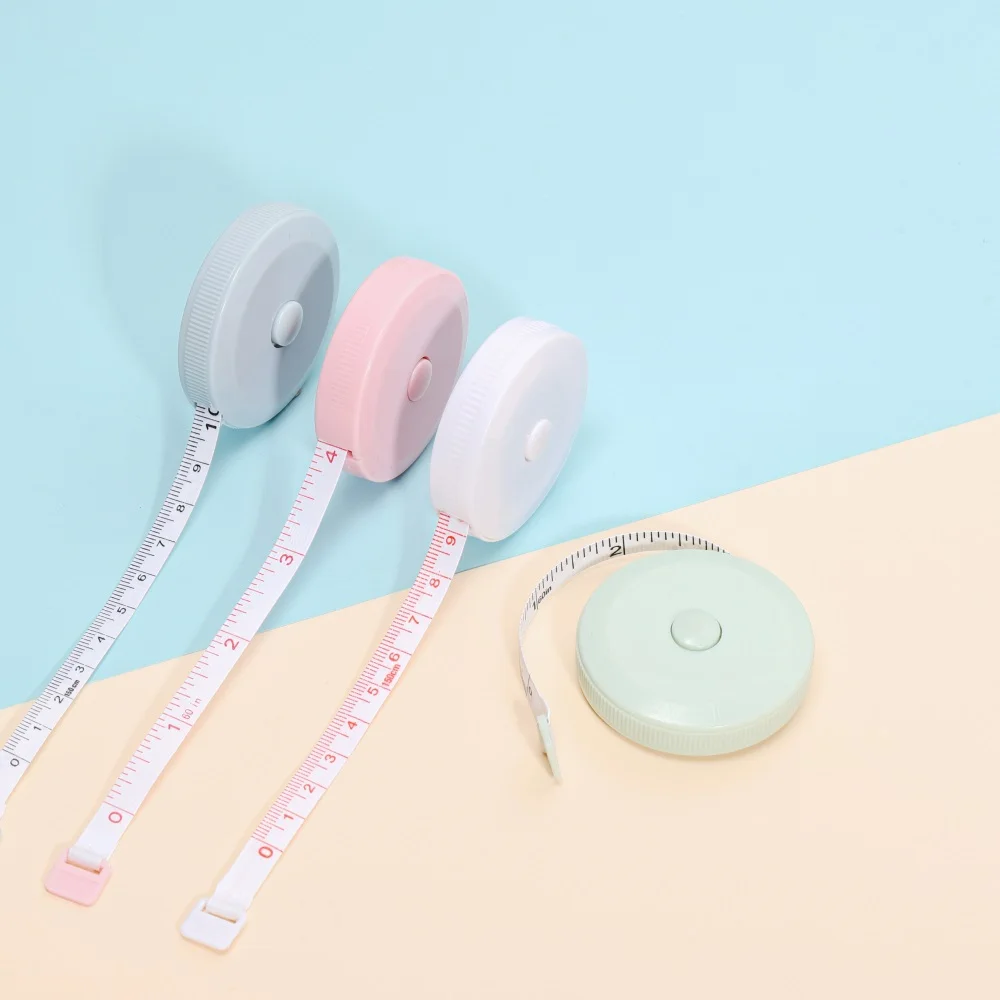 Top Trends: 150cm / 60" Soft Tape Measure Double Scale Body Sewing Flexible Ruler For Waist Circumference Body Measurement Sewing Tailor Shoppable Styles