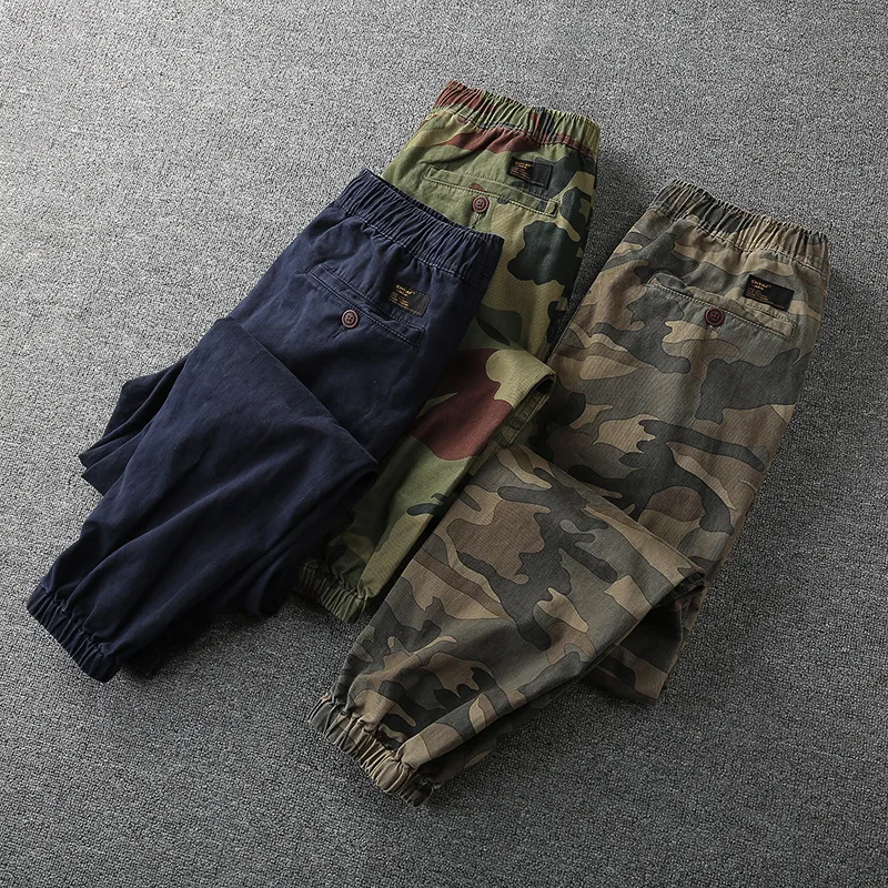 Top Trends: Men's Camouflage Casual Pants Tactical Military Style Spring Ankle-length Pants Sporty Hiking Pants Fashion Cargo Pants Shoppable Styles - Image 4