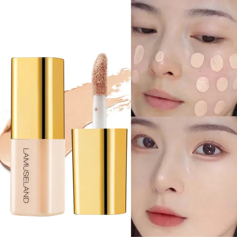 Top Trends: Mini Moisturize Liquid Concealer Full Coverage Oil Control Invisible Pores Dark Circles Freckle Foundation Face Makeup Cosmetics Shoppable Styles