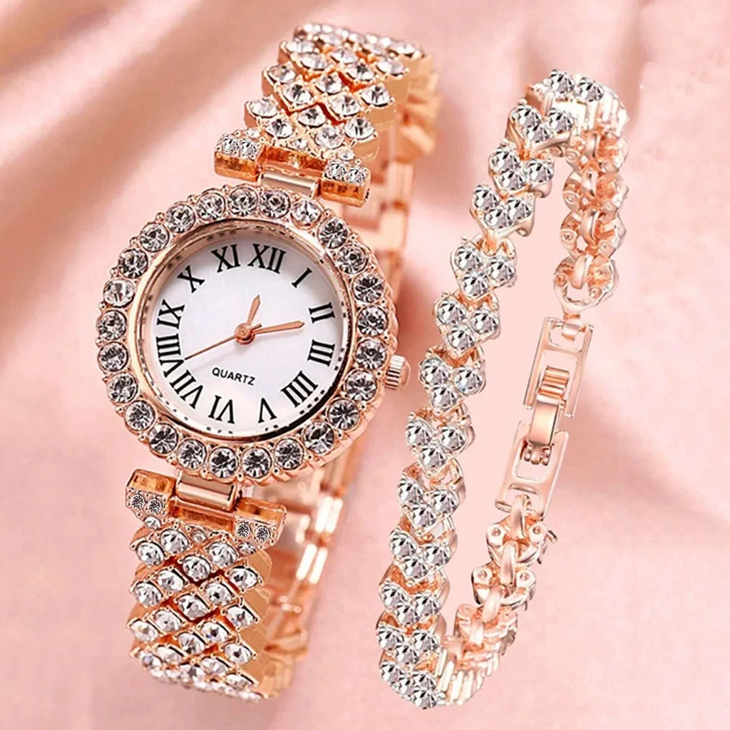 Top Trends: Watch For Women Watches 2023 Best Selling Products Luxury Watch Luxury Brand Reloj Mujer Watch Bracelet Set Diamond Steel Band Shoppable Styles