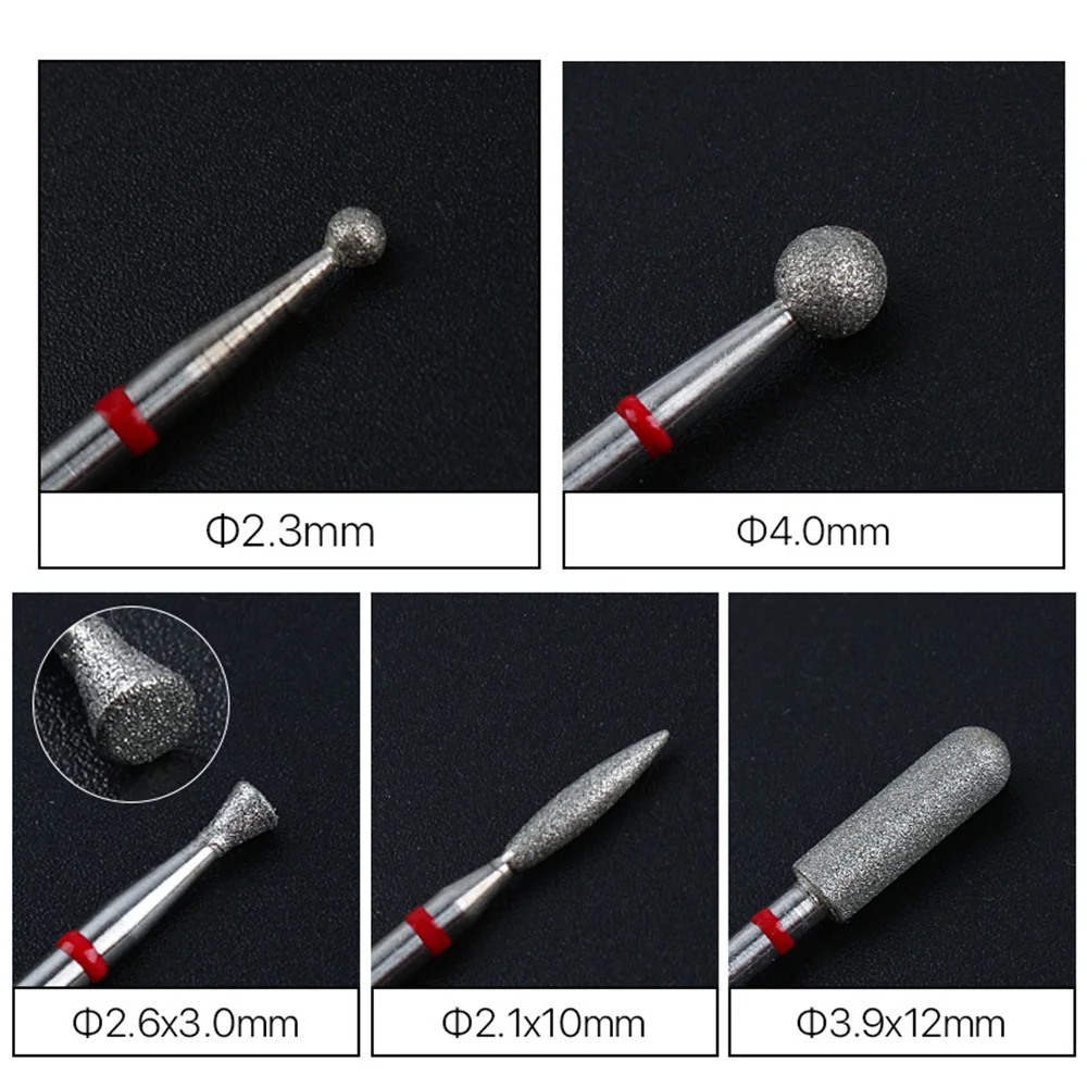 Top Trends: Cuticle Clean Carbide Nail Drill Bit Diamond Rotary Burrs Electric Nail File For Manicure Pedicure Tools Shoppable Styles