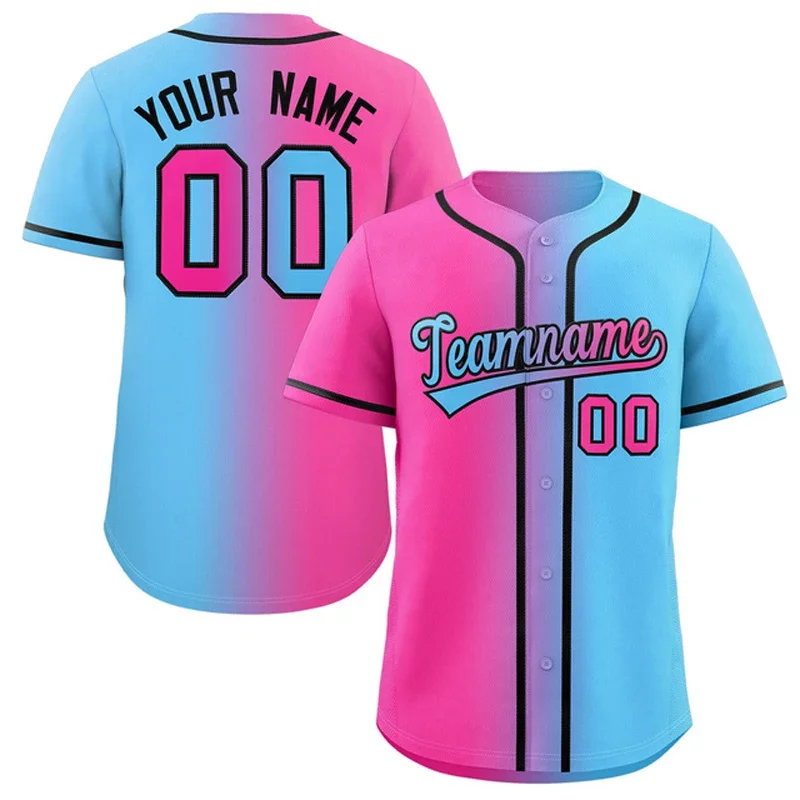 Top Trends: Custom Baseball Jersey Shirt 3D Printed Embroidered For Men And Women Shirt Casual Team Shirts Hip Hop Unisex Tops Shoppable Styles