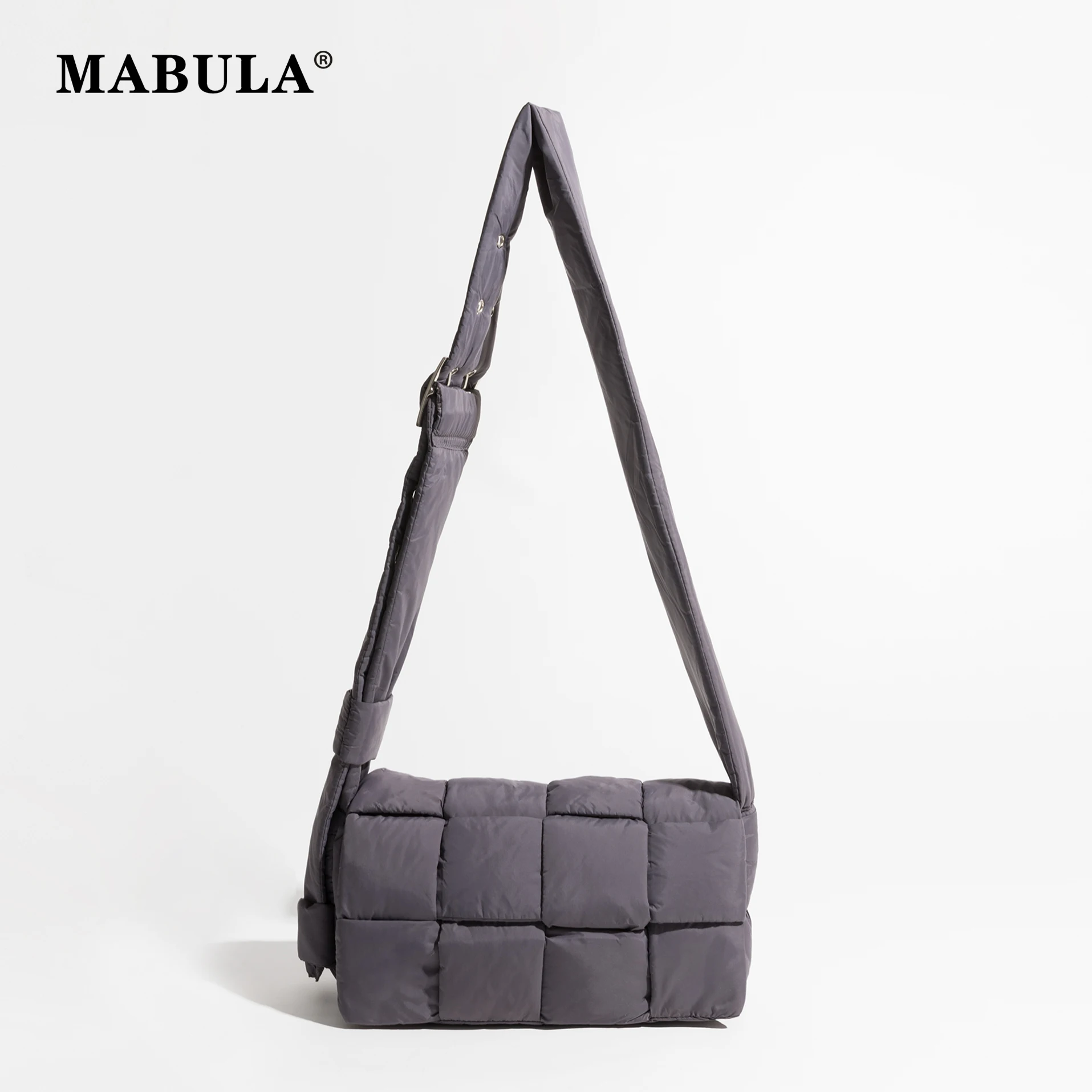 Top Trends: MABULA Brand Cotton Down Padded Shoulder Bag Luxury Designer Quilted Puffer Crossbody Purse Clutch Handbags For Women 2023 Shoppable Styles