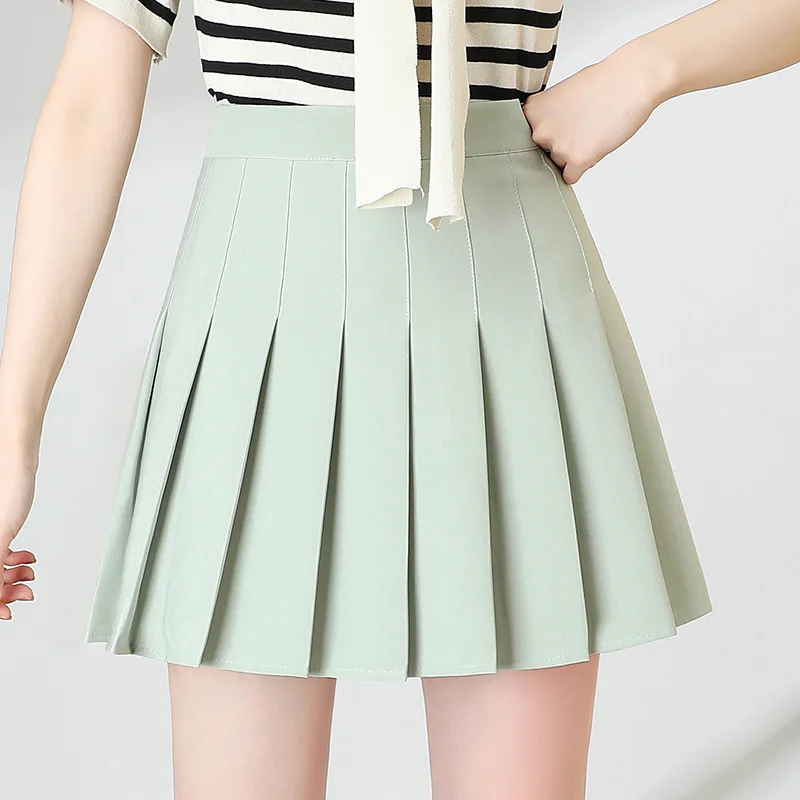 Top Trends: Mini Golf / Tennis Pleated Skirt With Shorts Pockets Athletic Skort Women's High Waist Korean Style For School Girl Uniform Shoppable Styles - Image 4