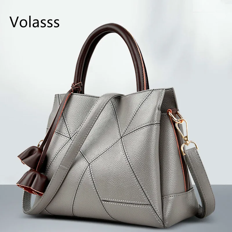 Top Trends: Leather Ladies Bags Women Handbag Shoulder Bag High Quality Designer Luxury Brand Crossbody Bags For Bolsa Feminina Sac A Main Shoppable Styles