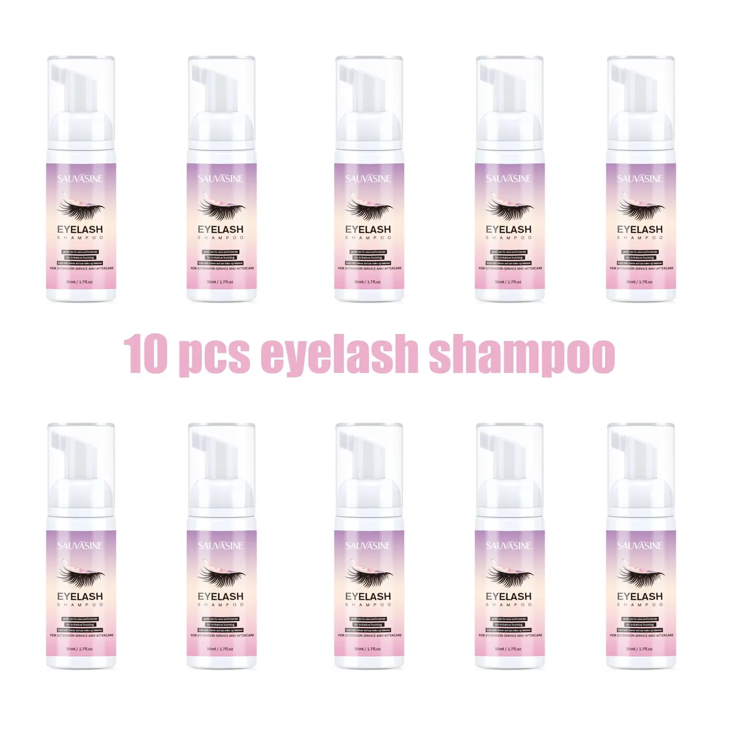 Top Trends: Professional Eyelash Shampoo And Brush For Eyelash Extension Foam Cleanser Individual Flase Eyelash Detergent Makeup Remover Shoppable Styles