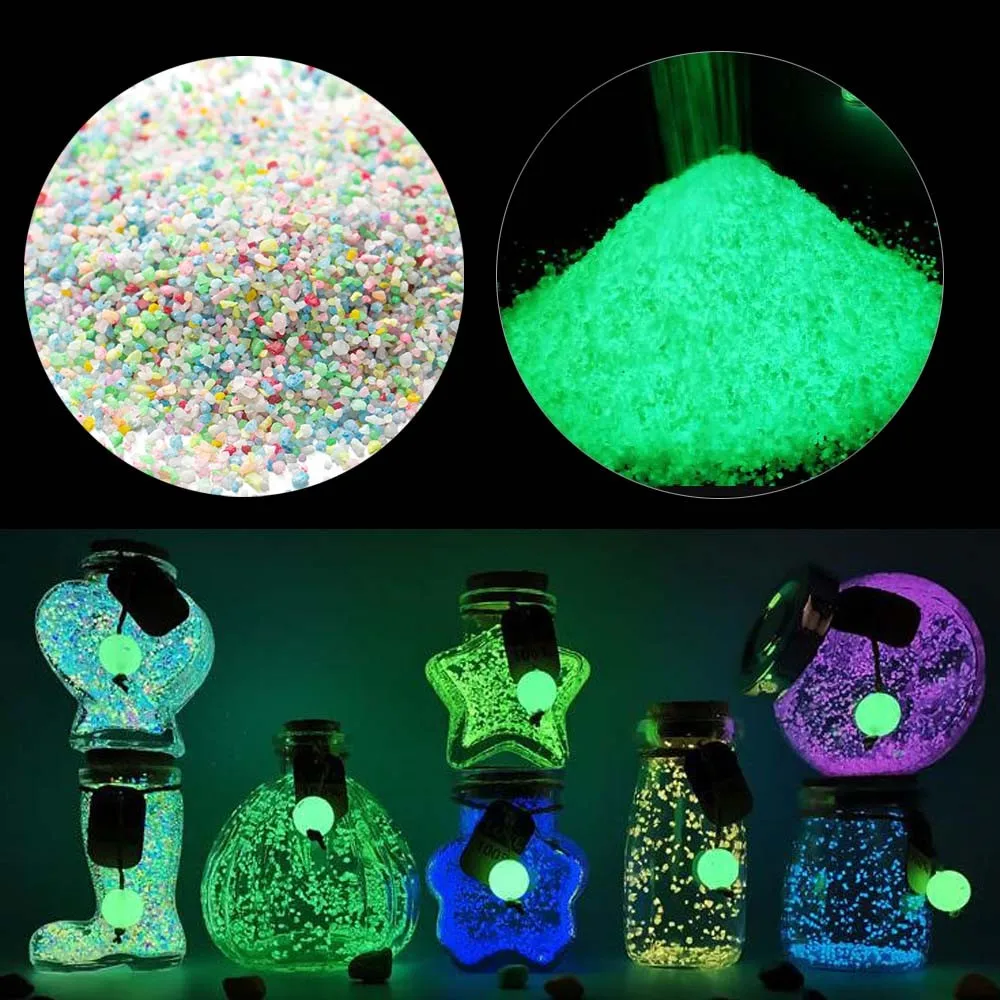 Top Trends: 10 / 20g Glow In Dark Sand Luminous Pigment Fluorescent Decor For DIY Epoxy Resin Silicone Molds Craft Jewellery Making Supplies Shoppable Styles