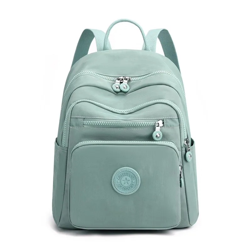 Top Trends: Travel Nylon Women Backpack Casual Waterproof Youth Lady School Bag Female Daypack Women's Shoulder Bags Rucksack Shoppable Styles