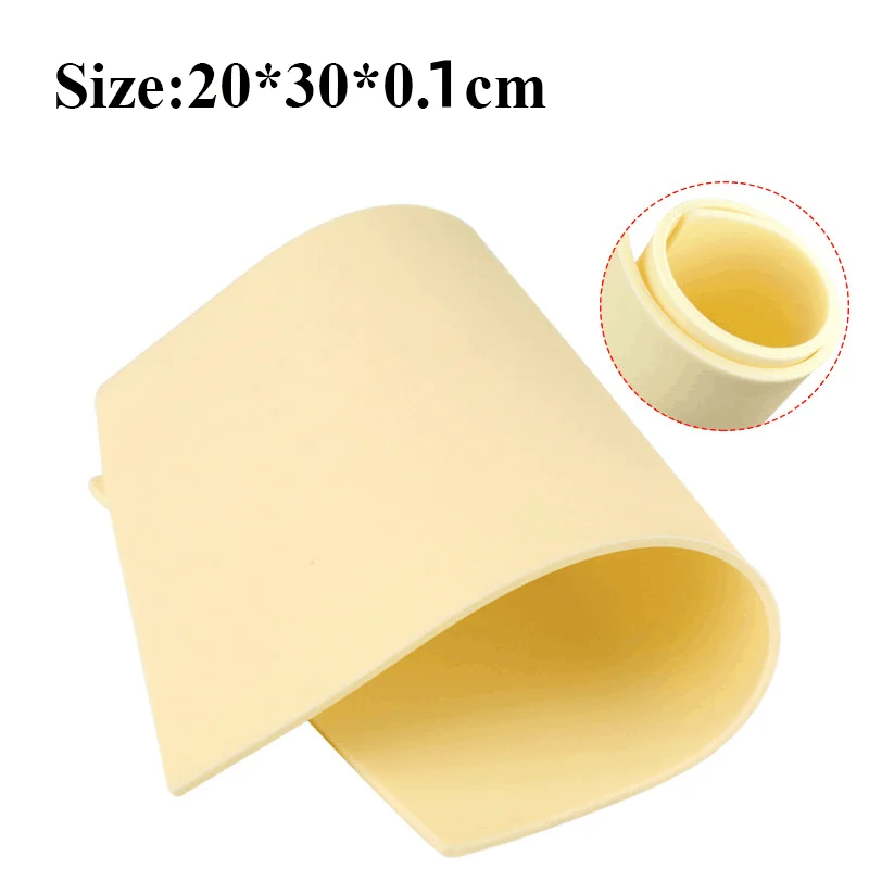 Top Trends: 1pcs 30mm Extra Thick Tattoo Practice Skin Permanent Makup Tattoo Skin 2sides Usable 20*30*0.1cm Silicone Tattoo Skin Pads Shoppable Styles - Image 4