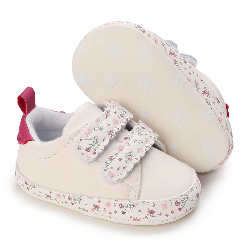 Top Trends: 0-18M Fashion Newborn Baby Shoes Boy Girl Classical Sport Soft Sole PU Leather First Walker Casual Sneakers White Baptism Shoes Shoppable Styles - Image 6