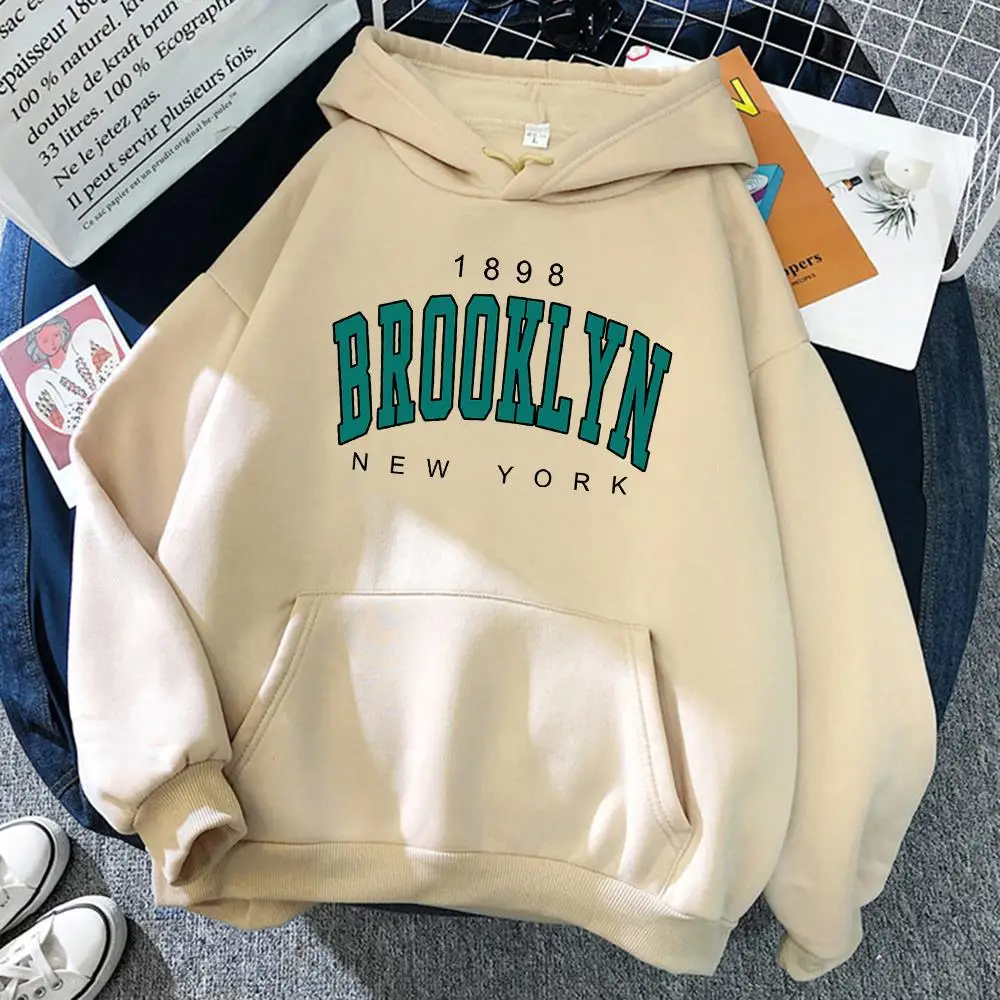 Top Trends: 2023 Brooklyn Hoodie Men's Fashion Hoodie Men's Street Hoodie Women's Sweatshirt Boys' Coat New York Sweatshirt Men's Clothing Shoppable Styles