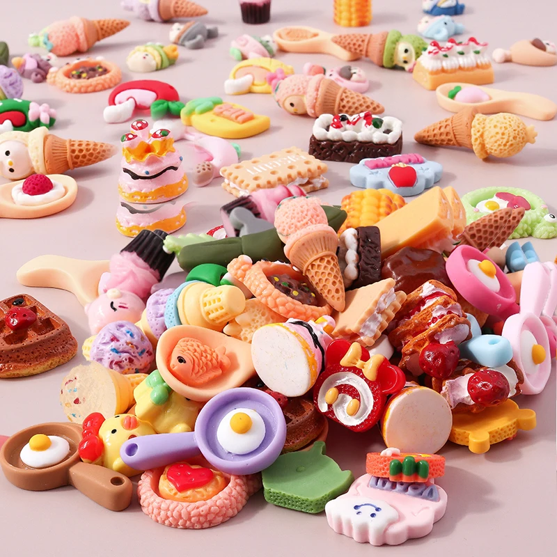 Top Trends: 10pcs Cute New Miniature Dollhouse Supermarket Food Snacks Mini Cake Wine Drink For Blyth Barbies BJD Doll Kitchen Accessories Shoppable Styles