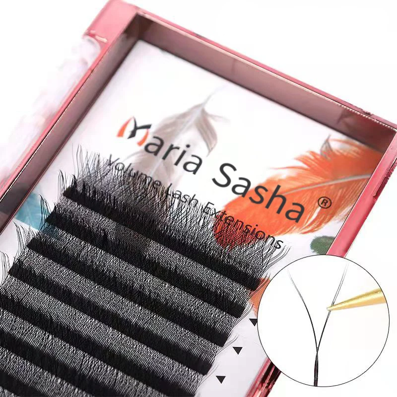 Top Trends: MARIA YY Volume Eyelash Extensions M / L Curl Y Wire Beauty Health Russian Lashes Bundles Private Label Supplies Makeup Wholesale Shoppable Styles