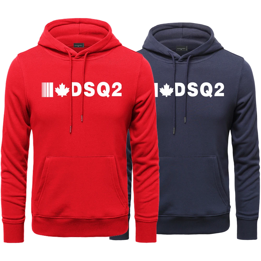 Top Trends: Dsq2 Winter Hoodies Mens Womens Trend Casual Loose DSQ Letter Cotton Hood Sweatshirt Street Hip Hop Couple Hood Pullpver Sweater Shoppable Styles - Image 6