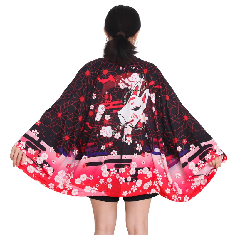 Top Trends: Kimono Women Japanese Yukata Female Women Asian Clothes Kimono Cardigan Shirt Women Traditional Wave Carp Print Kimono Haori Shoppable Styles