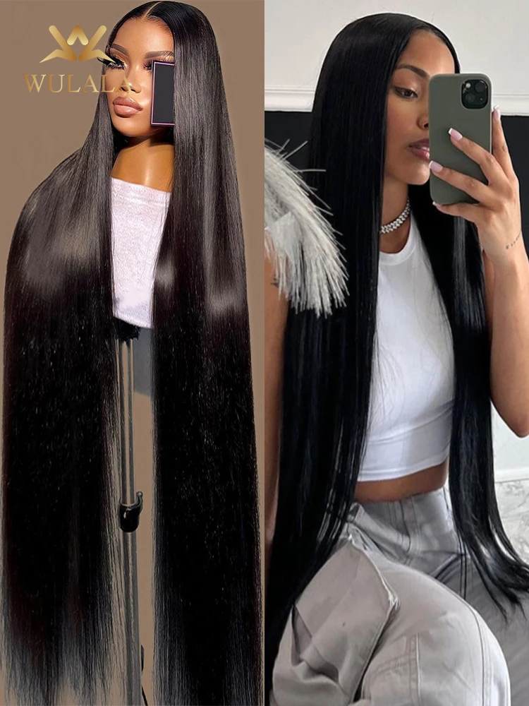 Top Trends: 13x4 Bone Straight Lace Front Wig 30 Inch 13x6 Hd Lace Frontal Human Hair Wig For Women 360 Lace Brazilian Pre Plucked Lace Wig Shoppable Styles