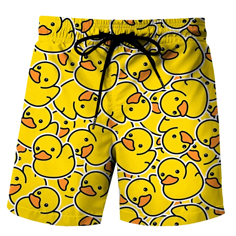 Top Trends: Summer Men's Swimwear Shorts Animal Pig Duck Print Shorts Beach Sexy Trunks Men Swimsuit Surf Board Short Sports Pants Brief Boy Shoppable Styles