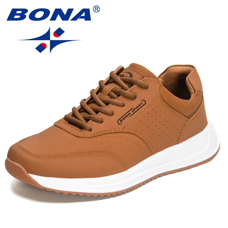 Top Trends: BONA 2023 New Designers High Quality Walking Shoes Men Lightweight Sneakers Man Fashion Casual Breathable Jogging Footwear Comfy Shoppable Styles