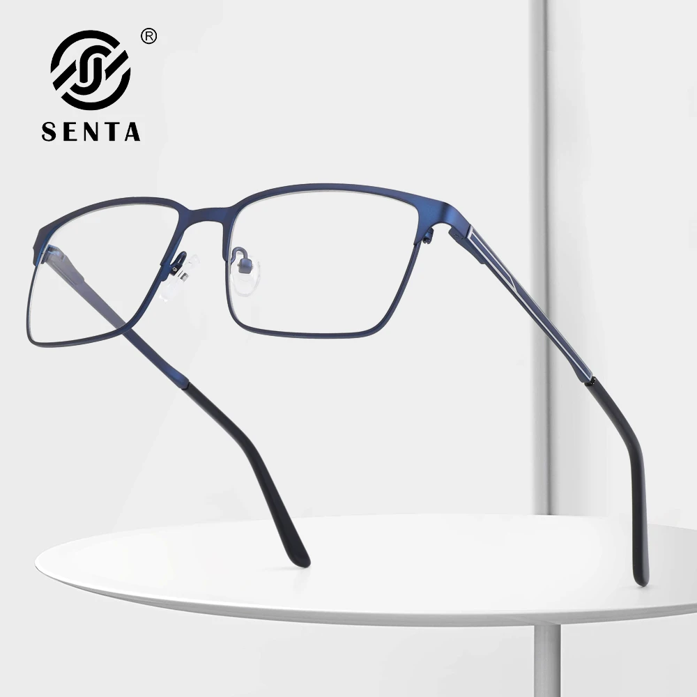 Top Trends: Anti Blue Light Square Glasses Frame Men Prescription Reading Glasses Optical Eyewear 2023 Spectacles Eyeglasses Frames Men&#039;s Shoppable Styles