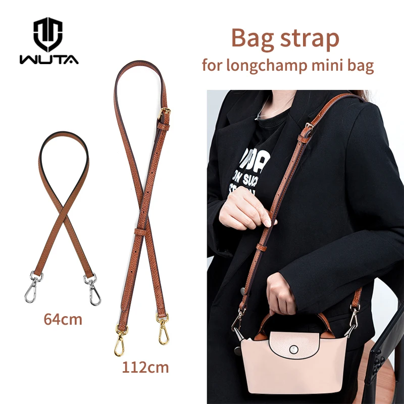 Top Trends: WUTA Shoulder Bag Straps For Longchamp Crossbody Purse Women Genuine Leather Handbag Strap Adjustable DIY Belt Bag Accessories Shoppable Styles