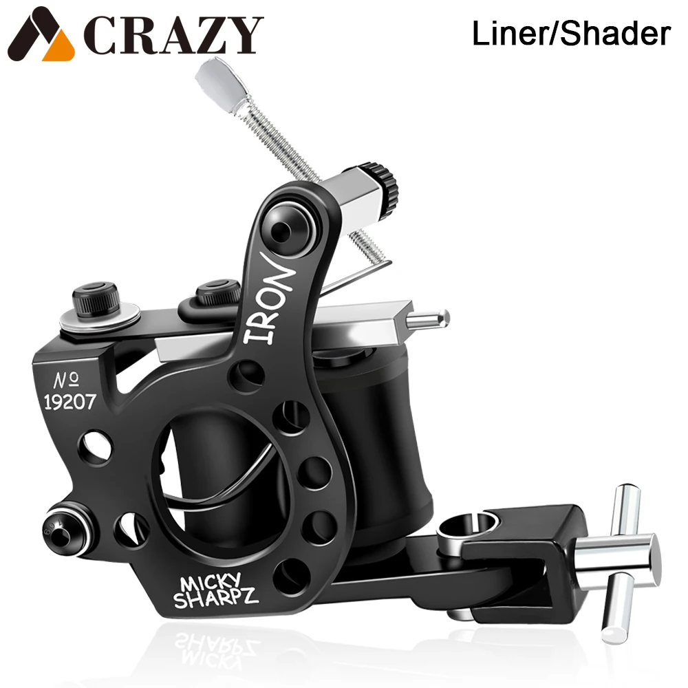 Top Trends: Coil Tattoo Machine Gun For Liner Shader Handmade 10 Wraps Coil Tattoo Gun Machine For Tattoo Needles Supplies Shoppable Styles