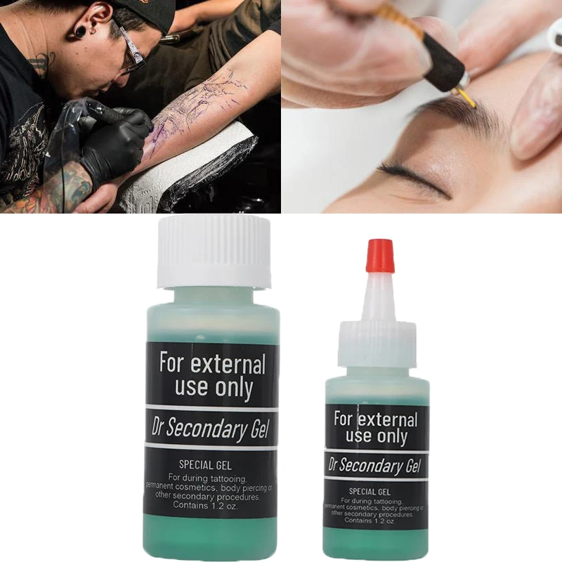 Top Trends: Tattoo Blue Gel For During Permanent Makeup Eyebrow Lip Eyeliner Beauty Tattoo Gel 1.2OZ Shoppable Styles