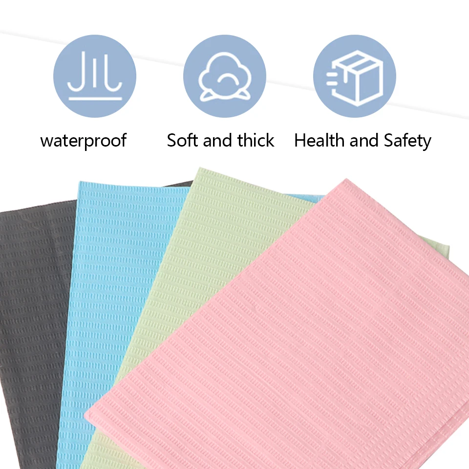 Top Trends: 20 / 50 / 100pcs Disposable Tattoo Clean Pad Tattoo Table Covers Clean Pad Dental Piercing Bibs Waterproof Sheets Paper Tattoo Tools Shoppable Styles