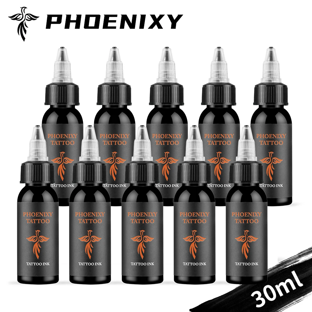 Top Trends: 20pcs / set Tattoo Ink 5ml / 30ml Pigment Set Tattoo Kit Professional Beauty Makeup Tattoo Supplies Semi-permanent Tattoo Body Art Shoppable Styles