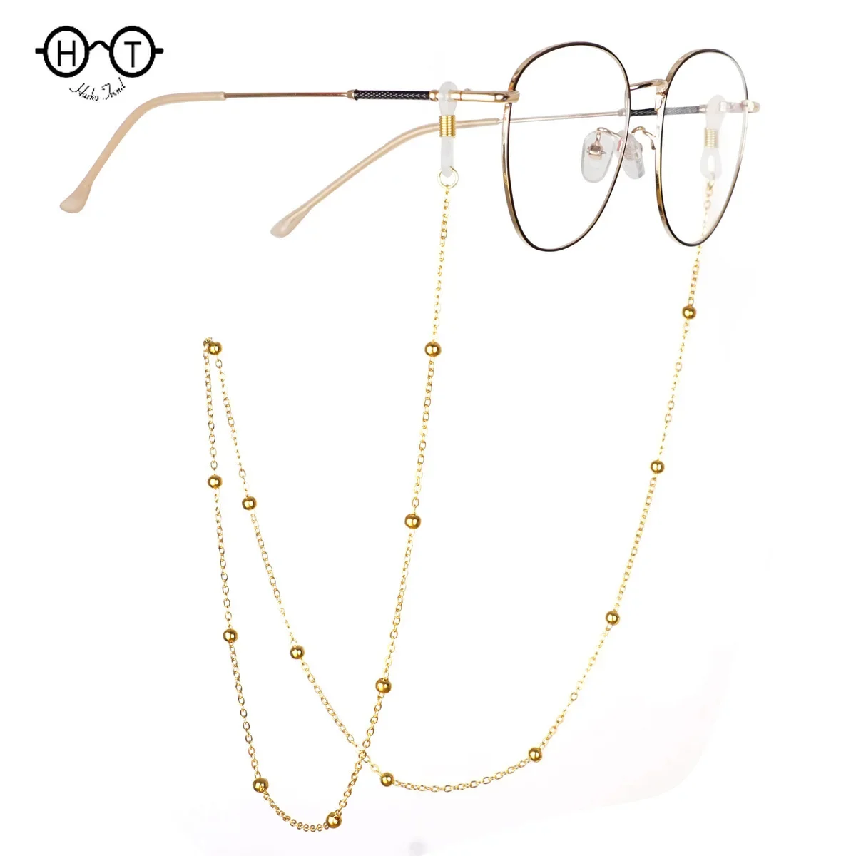 Top Trends: Fashion Eyeglass Chains For Women Pear Crystall Sunglasses Chains Glasses Cord Holder Gold Eyewear Lanyard Necklace Strap Rope Shoppable Styles