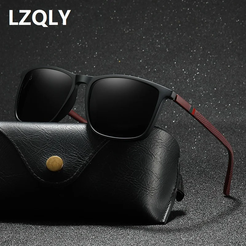 Top Trends: Luxury Square Vintage Polarized Sunglasses For Men Women Fashion Travel Driving Anti-glare Sun Glasses Male TR90 Eyewear UV400 Shoppable Styles