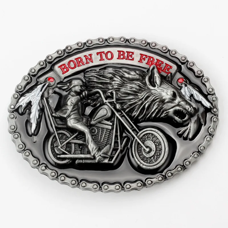 Top Trends: Motorcycle Locomotive Belt Buckle Handmade Homemade Belt Accessories Waistband DIY Western Cowboy Heavy Metal Rock Punk K47 Shoppable Styles