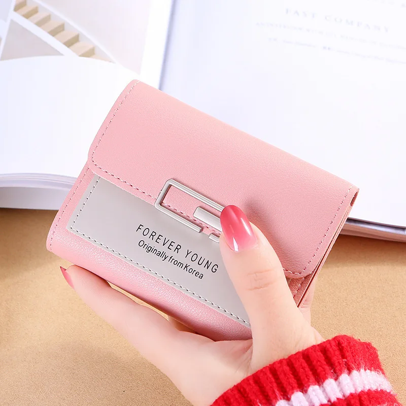 Top Trends: Women Short Wallet Coin Purse For Ladies Girl Money Pocket Fashion Luxury Design Card Holder Female Simple PU Leather Wallets Shoppable Styles