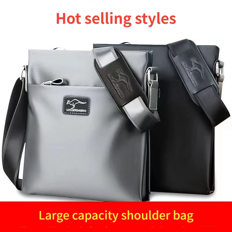 Top Trends: New Men&#039;s Crossbody Bag Waterproof Oxford Cloth Shoulder Bag Travel Strap Bag High Capacity Business Men&#039;s Crossbody Bag Shoppable Styles