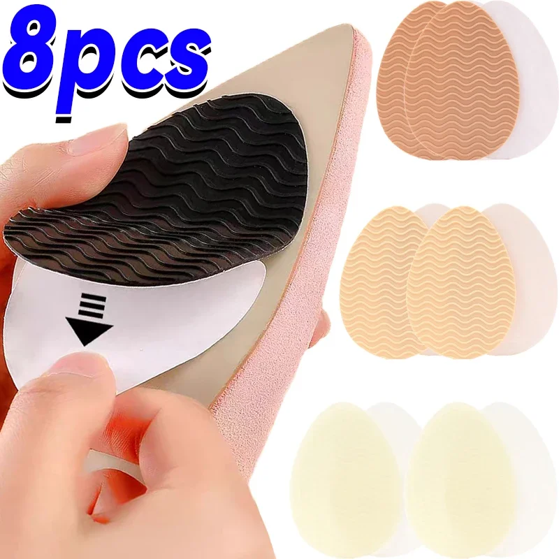 Top Trends: Women's Silicone Wear-Resistant Forefoot Stickers Self-Adhesive Non-Slip Rubber Shoes Mat Bottom Sheet Soles High Heel Paddings Shoppable Styles