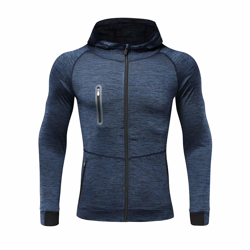 Top Trends: Men Autumn Hoodie Sports Coat Quick Drying Workout Running Training Athletics Gym Zipper Casual Jogging Hooded Sweatshirt Shoppable Styles