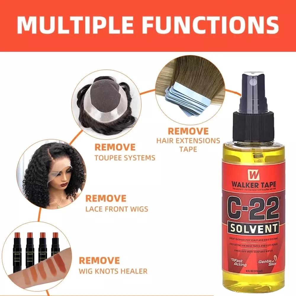 Top Trends: C-22 Hair Solvent Tape Adhesives Remover Quick Removel C22 Citrus Solvent Wig Glue Remover Wig Adhesive Remover Spray Shoppable Styles - Image 4