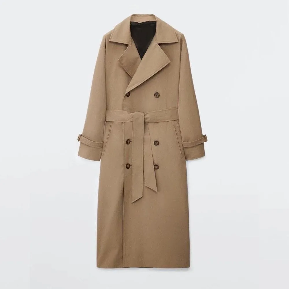 Top Trends: Early Autumn New Vintage Double Breasted Fashion Over Knee Trench Coat Shoppable Styles