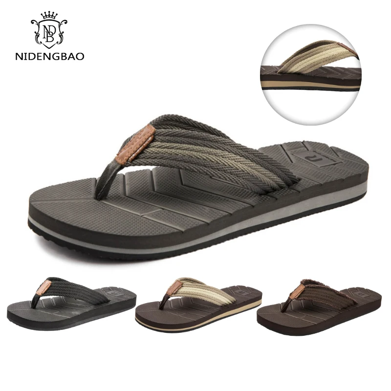 Top Trends: Summer Flip Flops Men Drainage Non-Slip Design Men Beach Shoes Outdoor Comfort Flip Flops Men Big Size 50 Zapatos De Hombre Shoppable Styles