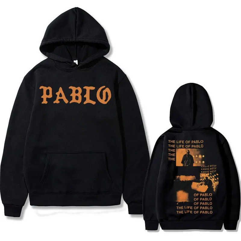 Top Trends: Kanye West THE LIFE OF PABLO Album Music Print Hoodie Men Women Fashion Cotton Hoodies Sweatshirt Men's Brand Loose Streetwear Shoppable Styles