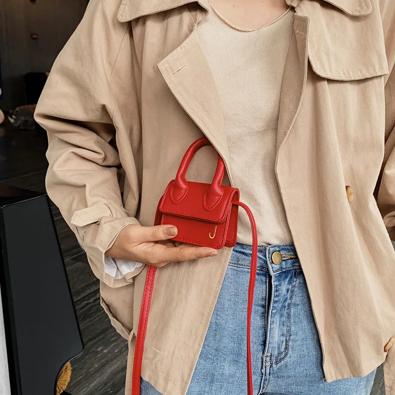 Top Trends: Luxury Handle Mini J Bags Brand Purses Handbags 2023 Women Designer Small Shoulder Crossbody Bags Female Lipstick Bag Totes Shoppable Styles - Image 5