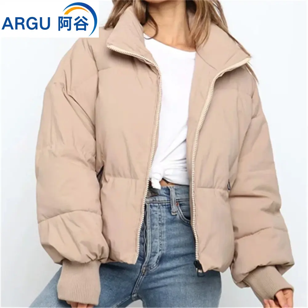 Top Trends: 2023 Women Winter Vintage Loose Hooded Pockets Cotton Padded Jackets Tops Warm Thick Parkas Female Outerwear Streetwear Clothes Shoppable Styles