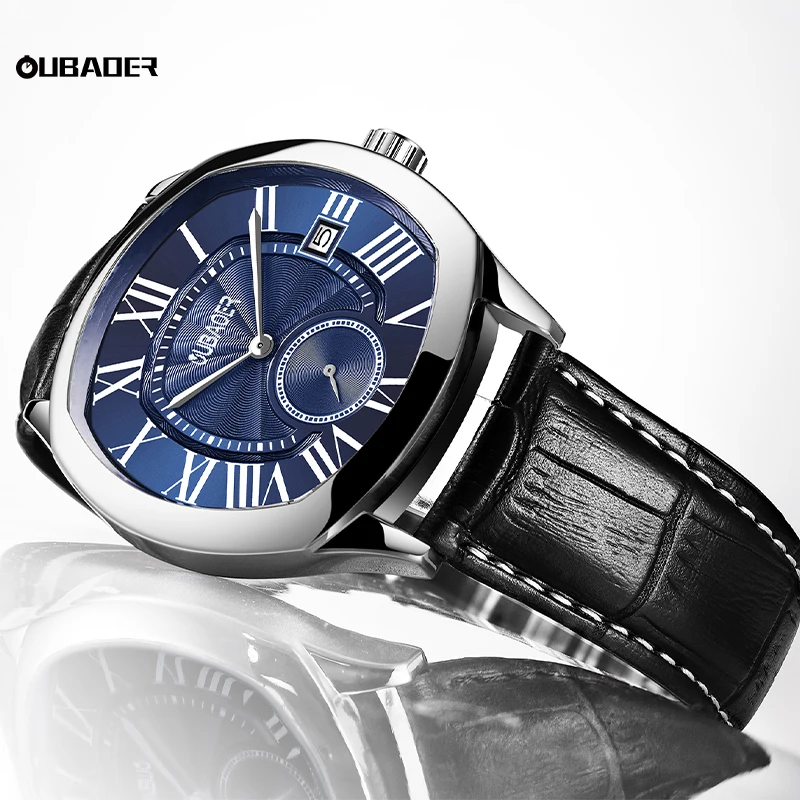 Top Trends: OUBAOER High Sense Simple Temperament All Fashion Exquisite Small Niche Man Watch Shoppable Styles - Image 5