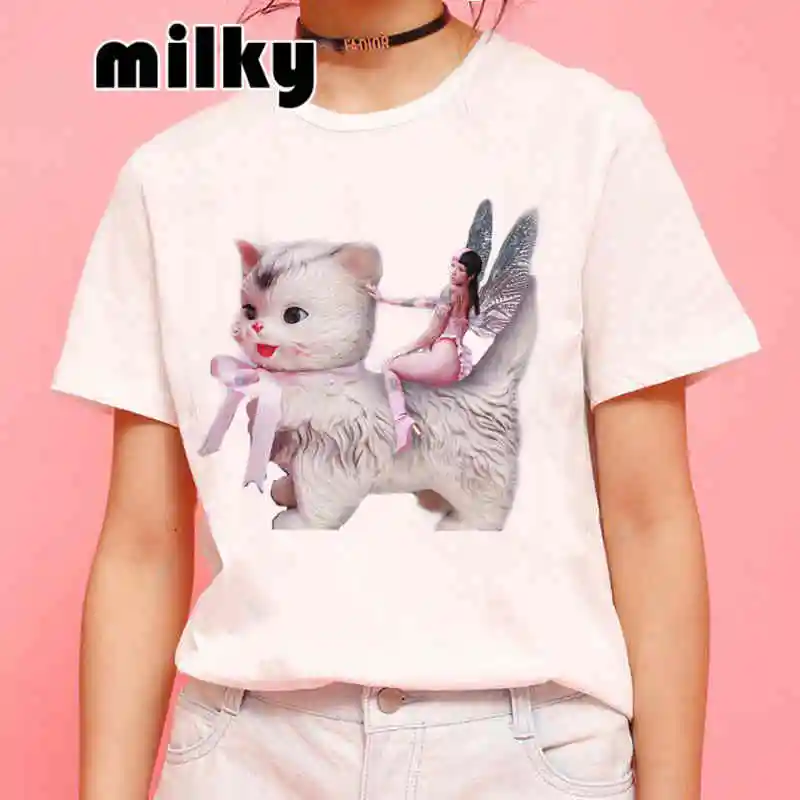 Top Trends: Women's Melanie Martinez Hip Hop T-Shirt Harajuku Fashion Short Sleeve Tee Shirt Female Y2k Tops Summer Clothes Shoppable Styles