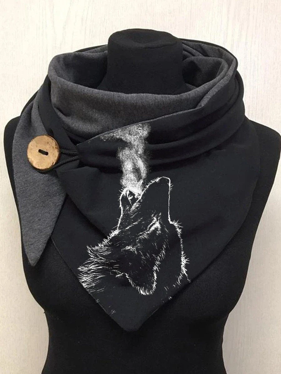 Top Trends: Wolf 3D Print Casual Wrap Scarf For Women Shoppable Styles