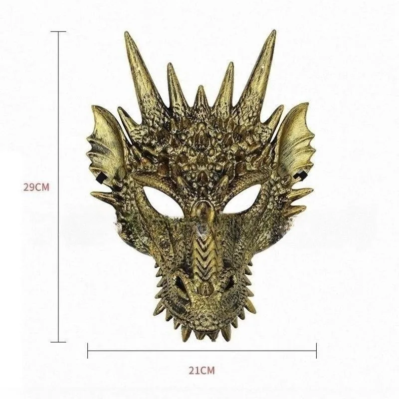 Top Trends: Horror Legend Organism Plastic Mask Cosplay Animal Dragon Full Face Fashion Headgear Halloween Masquerade Party Costume Prop Shoppable Styles - Image 6